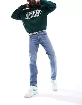 Светлые джинсы Lee Rider узкого кроя