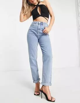 Светлые джинсы скинни ASOS DESIGN