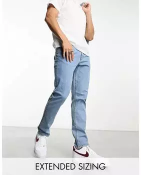 Светлые джинсы скинни стрейч ASOS DESIGN