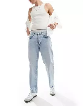 Светлые джинсы свободного кроя Selected Homme