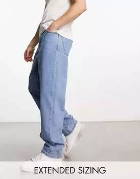 Светлые мешковатые джинсы ASOS