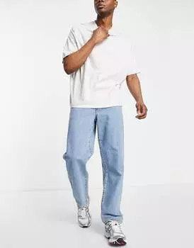 Светлые мешковатые джинсы ASOS DESIGN
