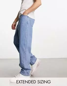Светлые мешковатые джинсы ASOS DESIGN