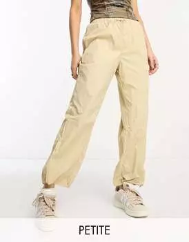 Светлые широкие брюки-парашюты Heartbreak