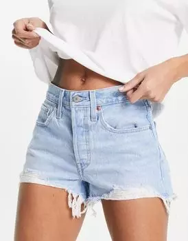 Светлые шорты Levi's 501 Original