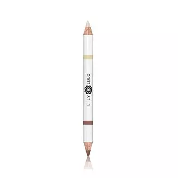 Светлый карандаш для бровей Duo, Lily Lolo