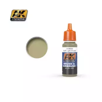 Светлый оттенок Buff, Paint - Brush and Airbrush Acrylic - Brown Colors (AK-Interactive)