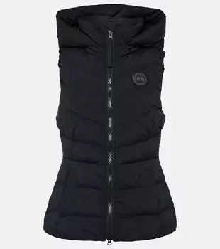 Светлый жилет black label Canada Goose, черный