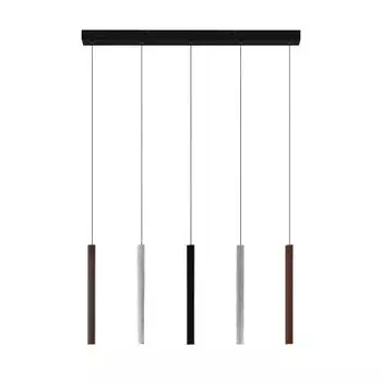 Светодиод Lucande "Стойка" черного цвета из металла.