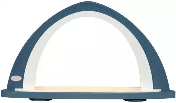 Светодиодная арка-свеча Weigla "Новогодние украшения", пустая арка для самостоятельной сборки 52х29,7х9 см, синий/белый