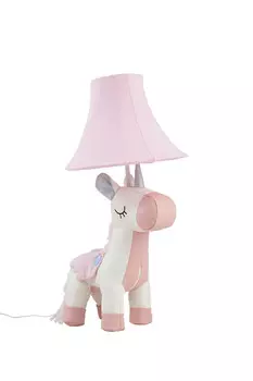 Светодиодная детская настольная лампа Happy Lamps, 26x30x51 см, белый