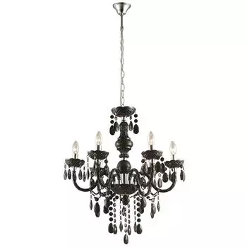 Светодиодная дизайнерская люстра черного цвета CUIMBRA etc-shop, черный