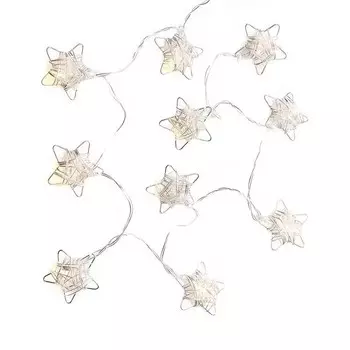 Светодиодная гирлянда BUTLERS STAR LIGHTS, серебряный