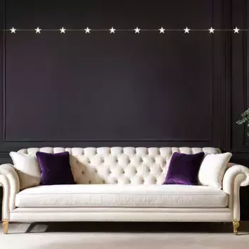 Светодиодная гирлянда Globo Lighting, серебряный