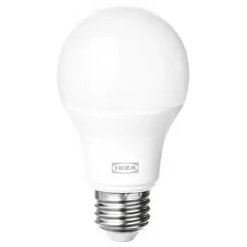 Светодиодная лампа E27 806 люмен Ikea Tradfri, опаловый белый