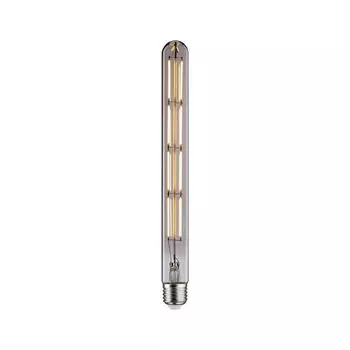 Светодиодная лампа Paulmann E27 черно-прозрачная 8,8 Вт 806 лм, серый