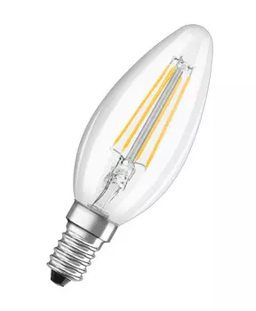Светодиодная лампочка Osram, 3,5x9,7 см, прозрачный