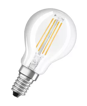 Светодиодная лампочка Osram, 4,5x7,7 см, прозрачный