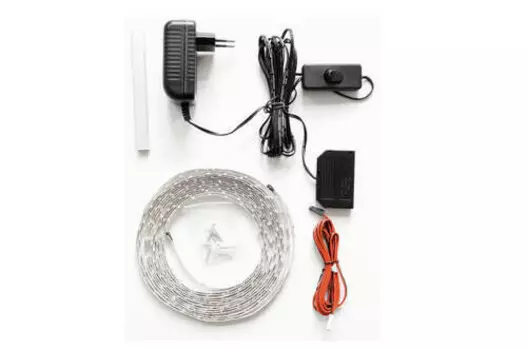 Светодиодная лента Livetastic, 165x1x1 см, серебристый