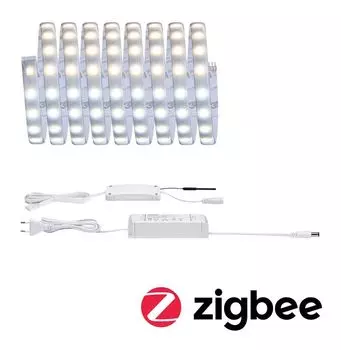 Светодиодная лента MaxLED 500, настраиваемая белая, базовый набор, для умного дома, с покрытием Zigbee Paulmann