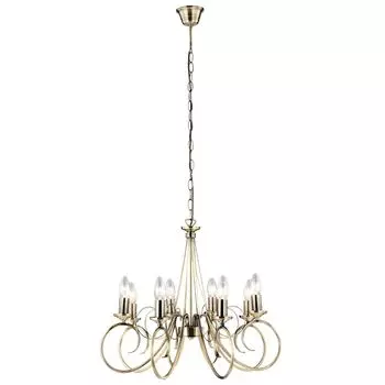 Светодиодная люстра, состаренная латунь, В 135 см, TRUNCATUS etc-shop