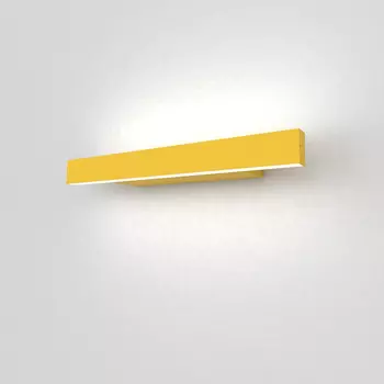 Светодиодная настенная лампа Lumicom, 7x30x3,1 см, желтый