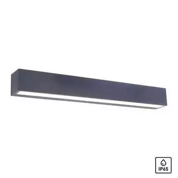 Светодиодная настенная лампа Paul Neuhaus, 50x6x6 см, антрацит