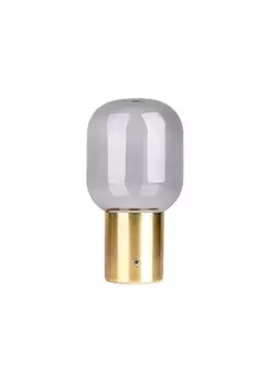 Светодиодная настольная лампа ALBERO со светодиодной панелью с регулируемой яркостью Nve Leuchten, латунь