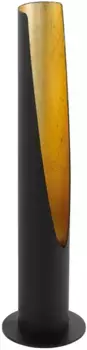 Светодиодная настольная лампа EGLO "BARBOTTO" 6 см, Высота: 39,5 см, черный/золотой