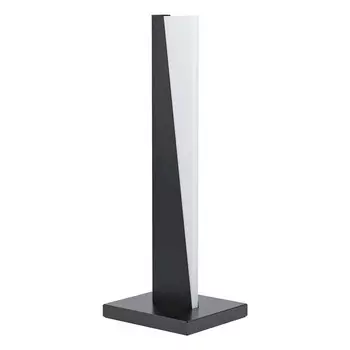 Светодиодная настольная лампа ISIDRO satin black H: 41см с кабельным выключателем 3000K EGLO, черный