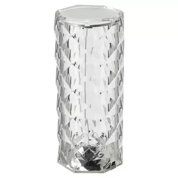 Светодиодная настольная лампа из хрусталя Cepewa, прозрачный