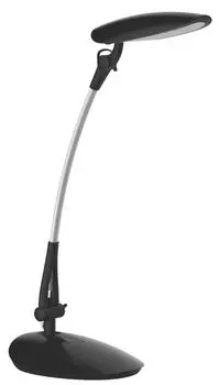 Светодиодная настольная лампа JORDY модерн настольная лампа (черный) пластик 9Вт, 550лм, 3000К, Ra>83 Dapo Leuchten