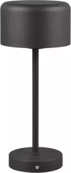 Светодиодная настольная лампа Leonique "Kadira" 12,6 см, Высота: 30,0 см., черный матовый