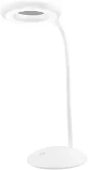 Светодиодная настольная лампа Maximex, светодиодная панель с источником света | Светодиод прочно интегрирован Maximex 14,8 см, Высота: 50 см, белый