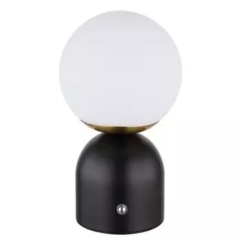 Светодиодная настольная лампа, металл, сенсорный диммер, память, H 20 c, черный Globo Lighting