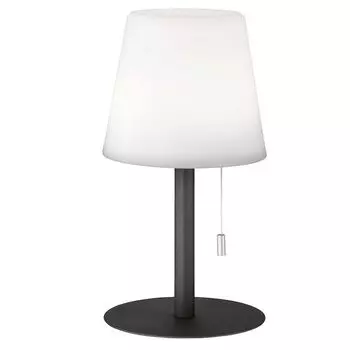 Светодиодная настольная лампа RGB, для наружного применения, с изменением цвета, на батарейке, белый, H 29 см etc-shop