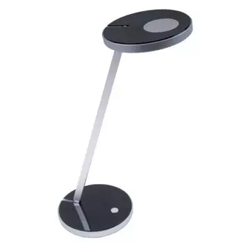 Светодиодная настольная лампа с подвижным абажуром BRILLIANT, черный