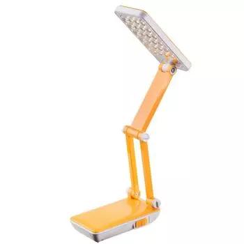 Светодиодная настольная лампа, складная, оранжевый, белый etc-shop