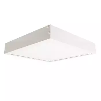 Светодиодная панель 60x60 см 40Вт 4000лм (UGR17) микропризматическая + комплект поверхности 6000К индивидуальный холодный белый LIFUD без диммирования LEDKIA