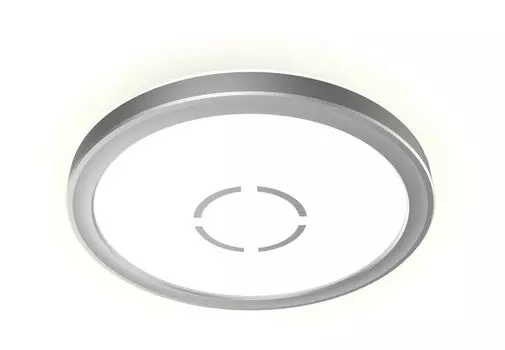 Светодиодная панель BRILONER LEUCHTEN FREE, 12 Вт, 1400 лм, IP20, серебро, пластик, 19 см