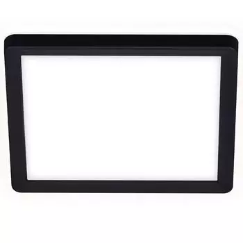 Светодиодная панель Briloner Leuchten, SLIM, эффект подсветки, очень плоский дизайн, нейтральный белый 4000K, 12 Вт - 1400 лм, IP20, 19 x 19 x 2,8 см