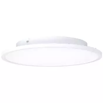 Светодиодная панель "Buffi" 35 см, Высота: 4,5 см, песочный/белый/белый