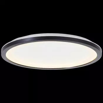 Светодиодная панель накладного монтажа, с эффектом блеска, 30 см, 20 Вт, 2600 лм, 3-ступенчатый диммер Lightbox, черный