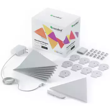 Светодиодная панель nanoleaf «Треугольники», цвет bunt