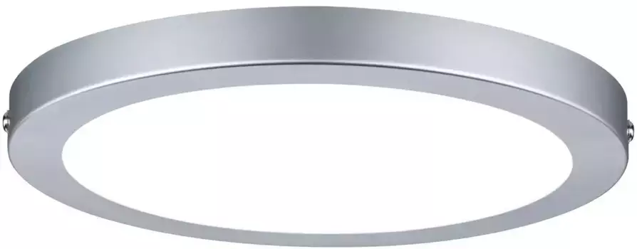 Светодиодная панель Paulmann "Atria круглая 220мм 14Вт 2700К", 1 пламя, Atria круглая 220мм 14Вт 2700К матовая 22,0 см, Высота: 2,0 см, цвет chromfarben