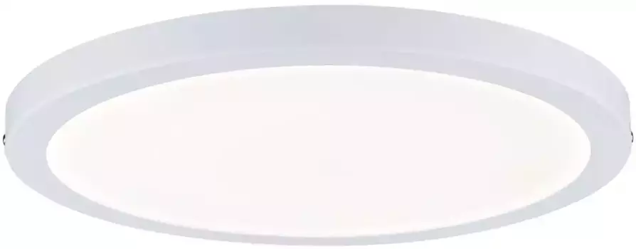 Светодиодная панель Paulmann "Atria круглая 300мм 16Вт 2700К", 1 пламя, круглая 300мм 16Вт 2700К матовая 30,0 см, Высота: 2,0 см, белый