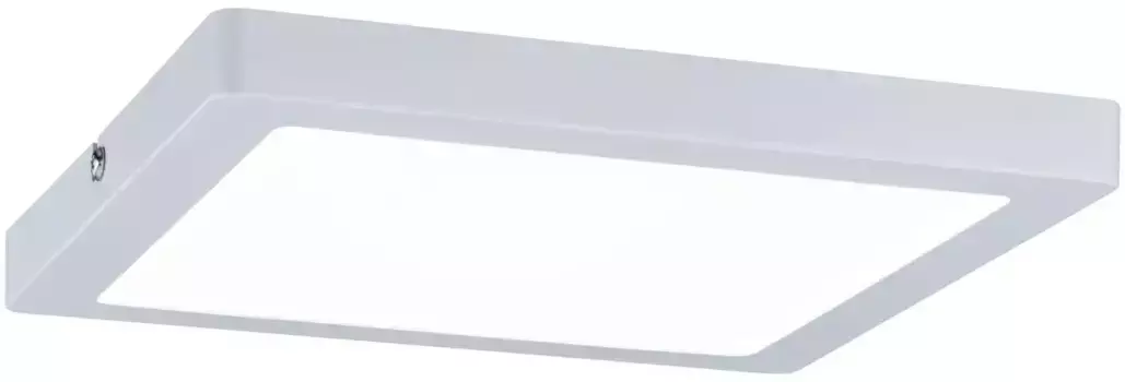 Светодиодная панель Paulmann "Atria квадратная 220х220мм 14Вт 4000К", 1 пламя, Atria квадратная 220х220мм 14Вт 4000К матовая Высота: 2,0 см, белый