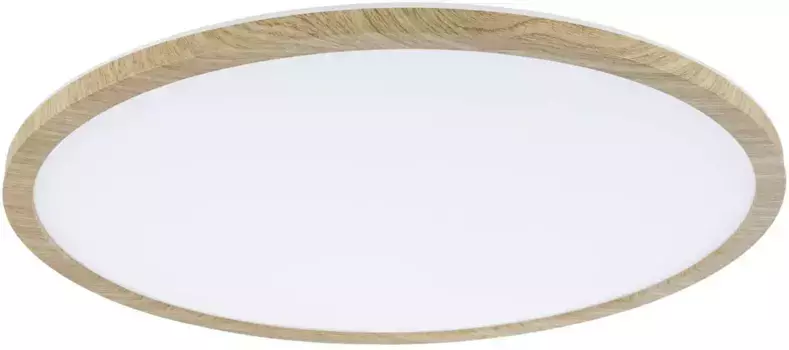Светодиодная панель Paulmann "Atria Shine 22W 3000K 420мм дуб пластик IP44", 1 пламя, подсветка 42,0 см, Высота: 3,0 см, цвет holzfarben