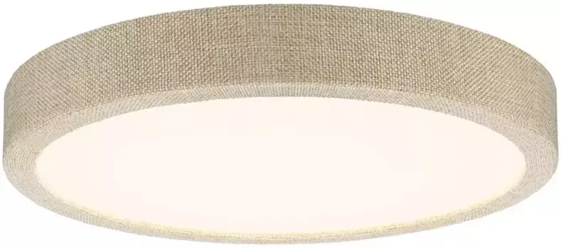 Светодиодная панель Paulmann "Cosara 15W 3000K 300mm IP44", 1 пламя 30,0 см, Высота: 6,2 см, бежевый