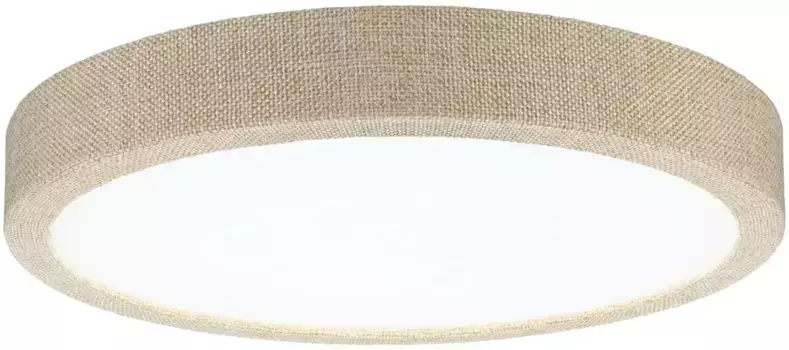 Светодиодная панель Paulmann "Cosara 15W 4000K 300mm IP44", 1 пламя 30,0 см, Высота: 6,2 см, бежевый